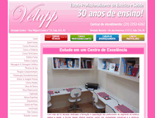 Tablet Screenshot of esteticavelupp.com.br